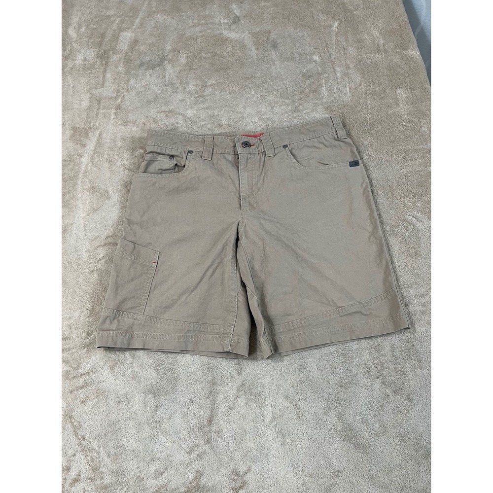 LL Bean Cresta Hiking Cargo Shorts Men's Size (35W) Khaki 9" 509456 EUC